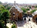 El Parque Güell (1) El dragón de trencadís