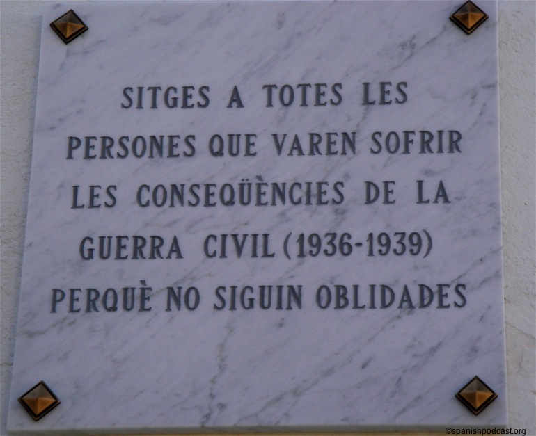 a las víctimas de la guerra civil