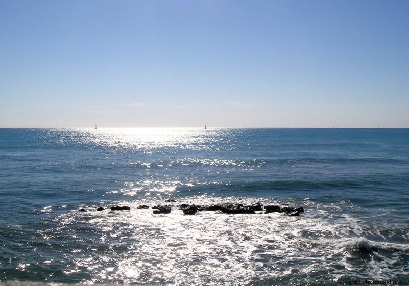 el mar, el día de Tots Sants