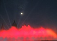 picos rojos, palau silueta, luna