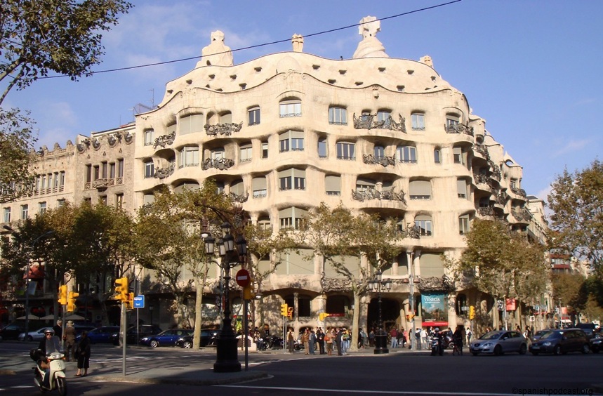 aa Vista exterior de La Pedrera