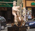 otra estatua viviente en rbla