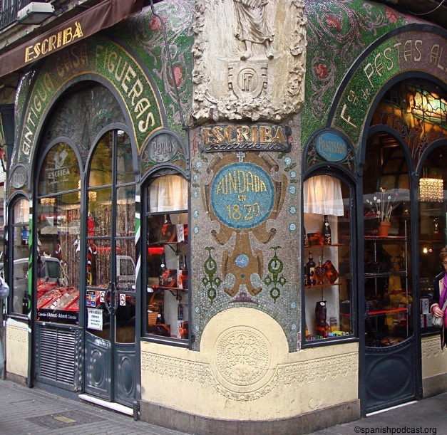 chocolateria modernista de la rambla