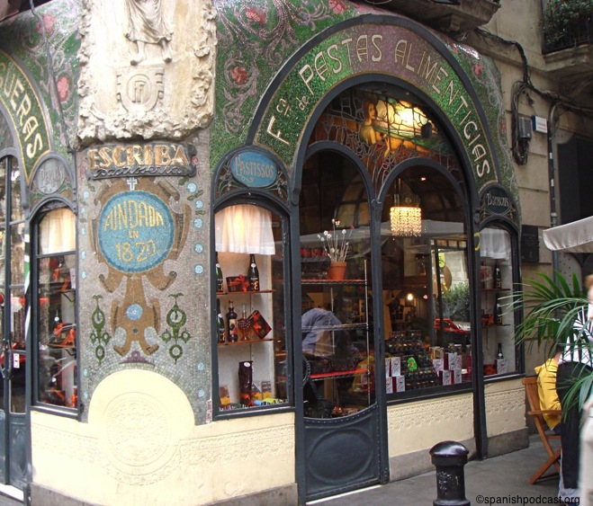 escribà, chocolates, rambla st josep