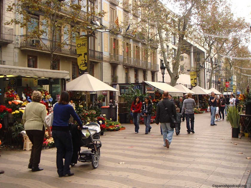 pasear por la rambla de st josep