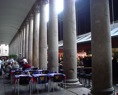 columnata, terraza, boquería, rambla