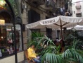 terraza chocolatería escribà