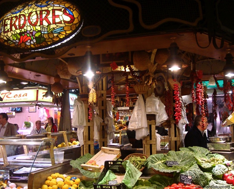 verduras, boquería, ramblas