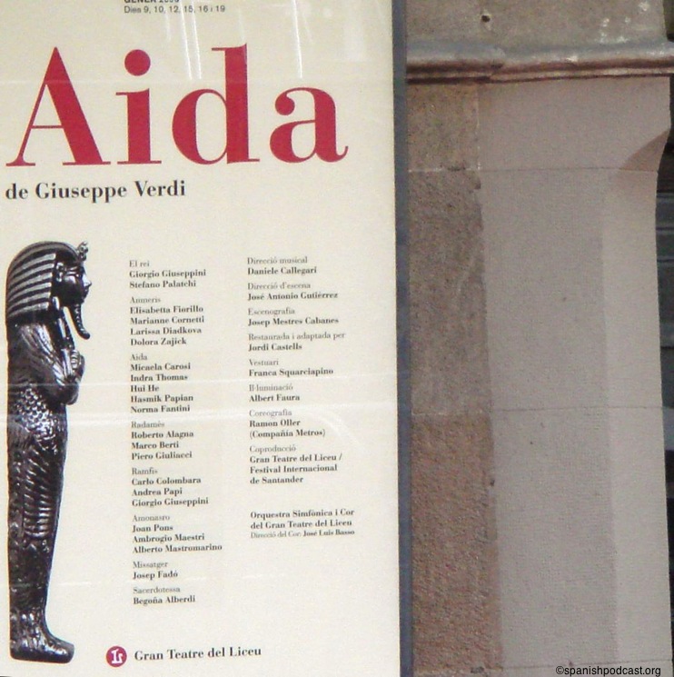cartel de aida