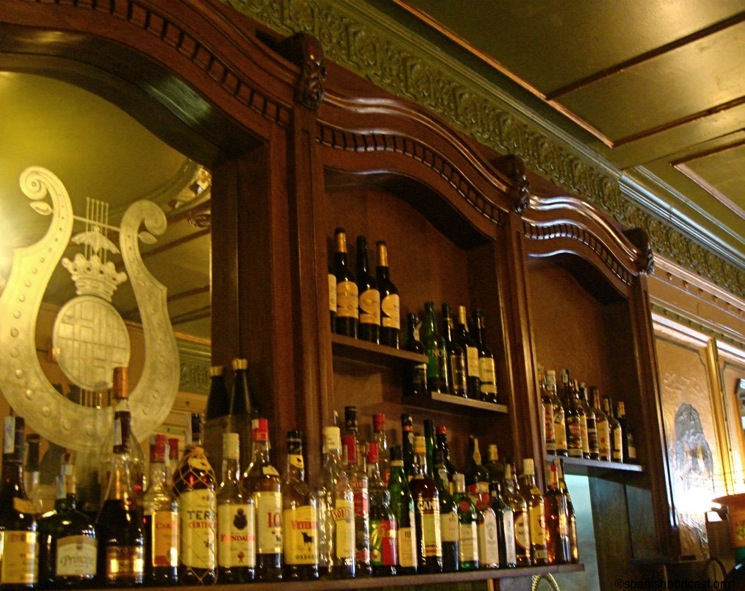 detalles café de la ópera, la rambla