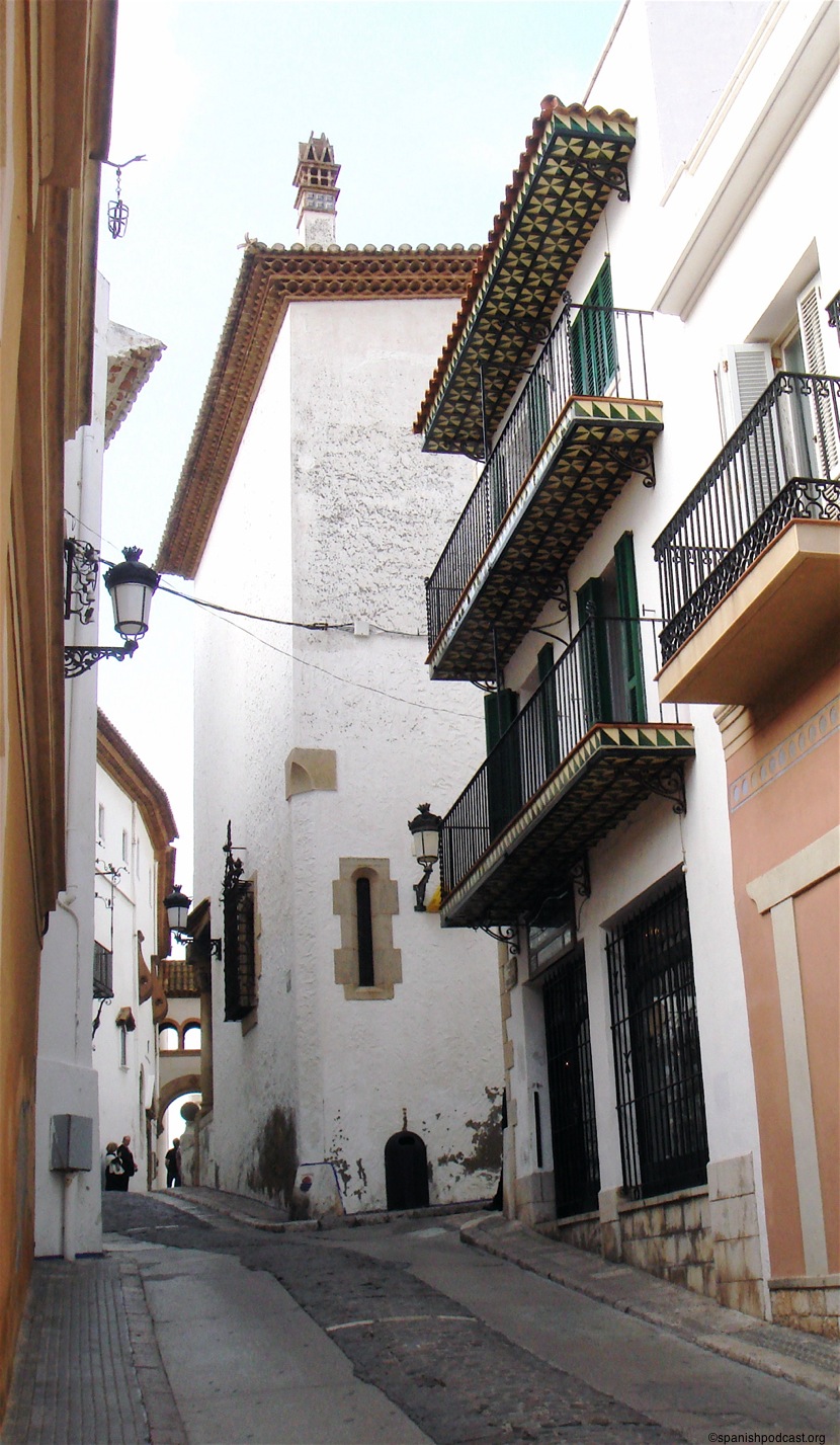 calleja hacia arriba