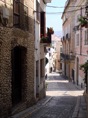 Calles estrechas que bajan al mar