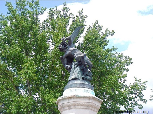 fuente ángel caído