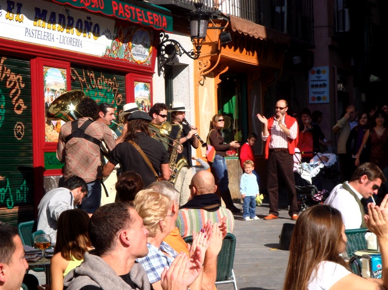 banda en la calle