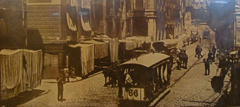 los primeros tranvías