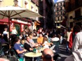 músicos en plaza pública