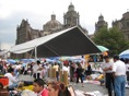 Tenderetes ante Catedral