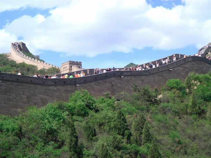 La muralla desde abajo