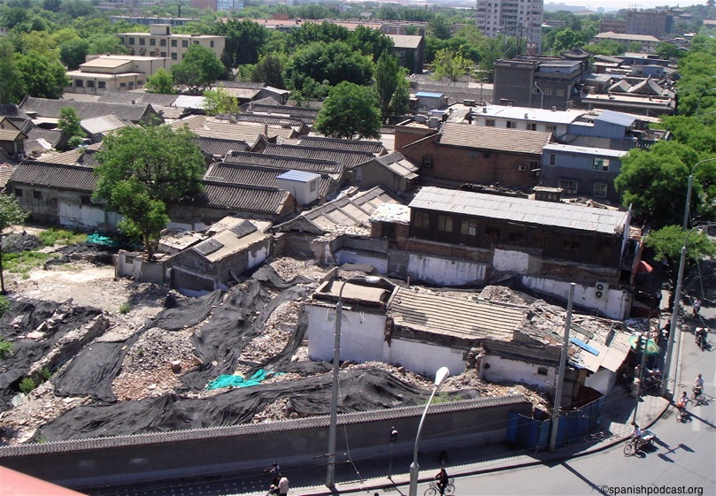 destrucción acelerada de hutong