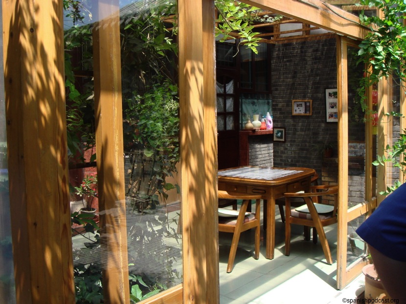 patio de casa de hutong
