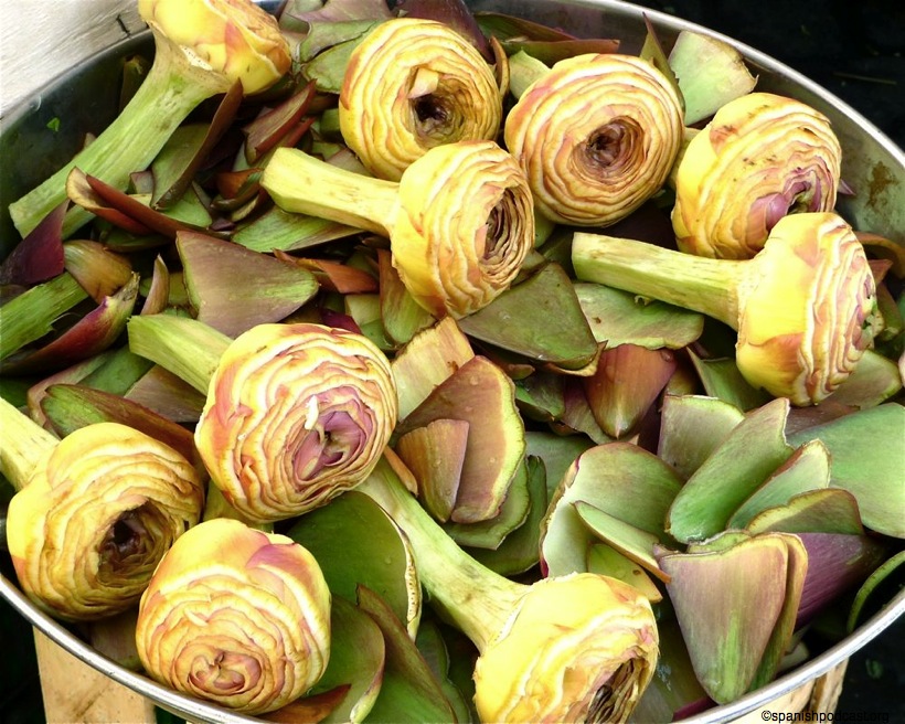 alcachofas romanas