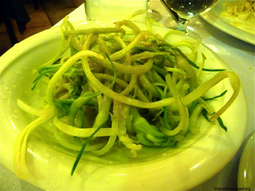 ensalada de achicoria